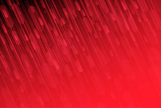 Vector illustration of Abstract red blurred lines background