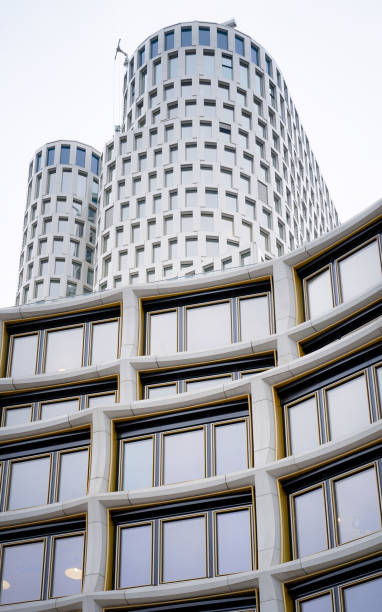 istock Modern skyscraper as residential apartment or office architecture Berlin reflex 1219797023