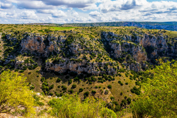 istock Matera canyon, Italy scenic view 1219807557