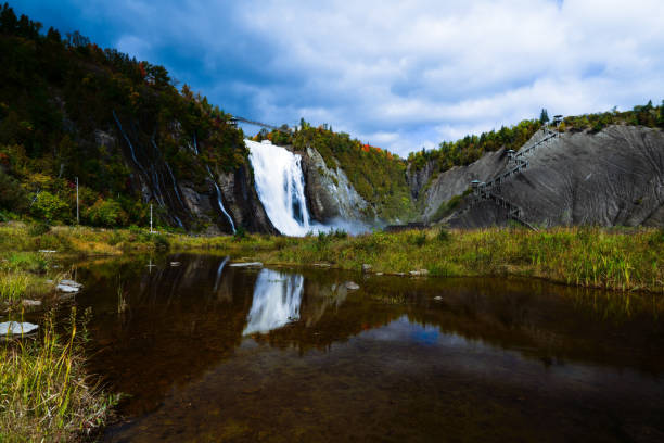 istock Montmorency Falls in autumn, Quebec, Canada 1219809886