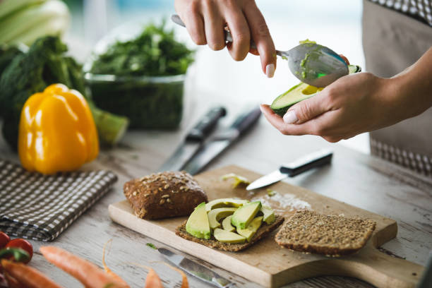 istock Key ingredients for a healthy vegan sandwich 1219814672