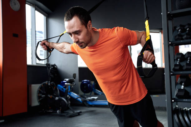 istock Training at the gym 1219815159