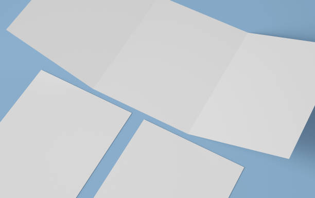 istock 3D Illustration. Mockup of blank brochure. 1219816199