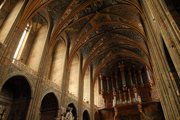istock Cathedral of Albi (France), interior 121981656
