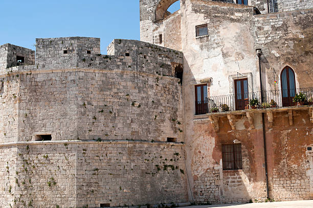 Conversano (Bari, Puglia, Italy) - Part of medieval castle Conversano (Bari, Puglia, Italy) - Part of medieval castle conversano stock pictures, royalty-free photos & images