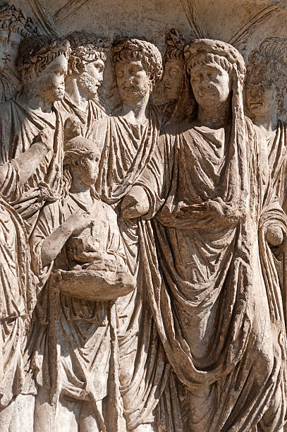 istock Benevento (Campania, Italy): Roman arch known as Arco di Traiano 121982211