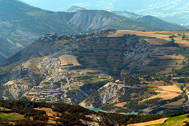 istock Col-Saint Jean, panoramic landscape in French Alps 121983120