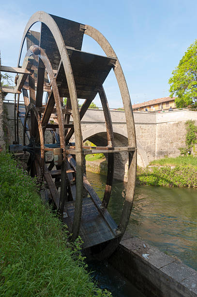 istock Groppello d'Adda (Milan, Lombardy, Italy), ancient bridge and watermill 121983193