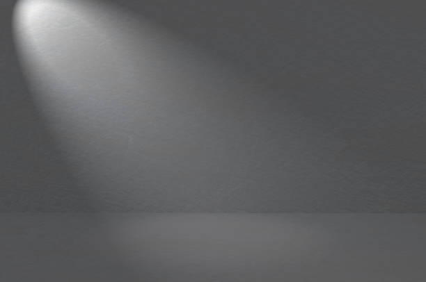 istock 3d render of interior with concrete wall and floor. Grunge Textured background . Copyspace for artwork . 1219834594