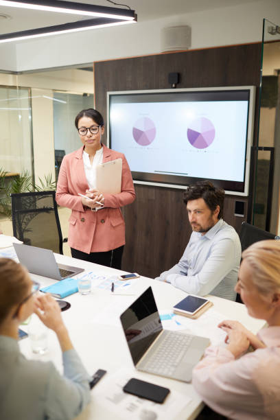 istock People at business presentation 1219834694