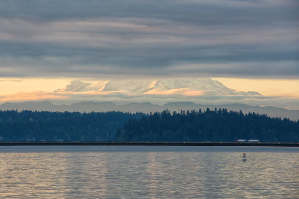 istock Mount Rainier and Lake Washington 1219837133
