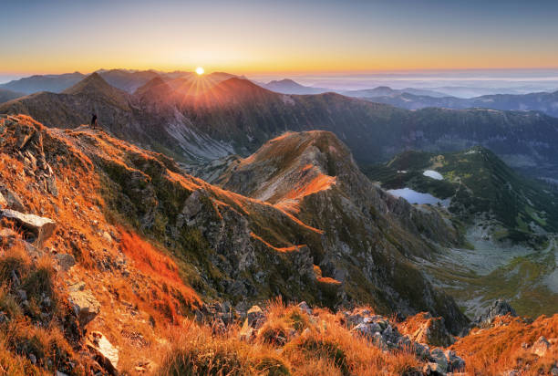 istock Panoramic view from Rohac peak on Western Tatra mountains or Rohace panorama 1219841246