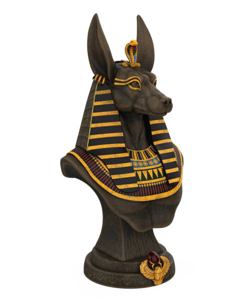 istock Egyptian Anubis Statue Isolated 1219844929