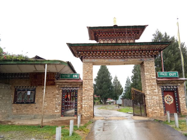 istock Traditional Building in Bhutan 1219848379