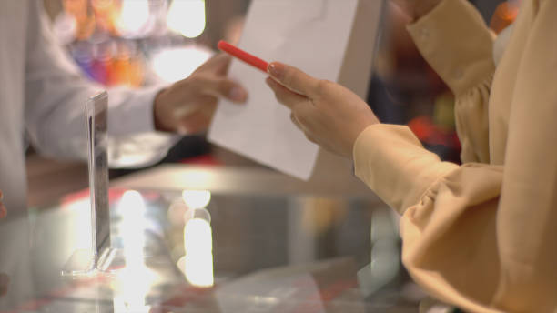 istock Asian Muslim Woman Using Contactless Payment 1219850390