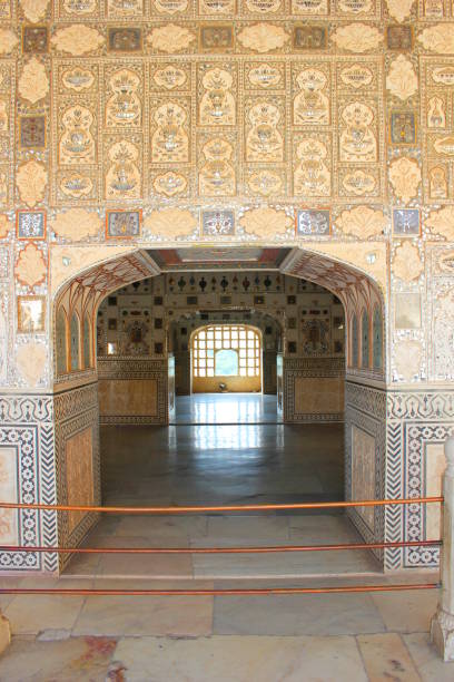 istock Ancient Amer Fort In Jaipur In Rajashtan, India 1219850855