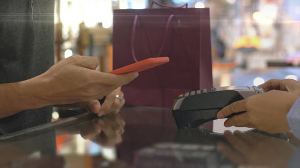 istock Asian Muslim Man Using Contactless Payment 1219850965