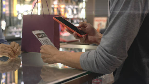 istock Asian Muslim Man Using Contactless Payment 1219850984