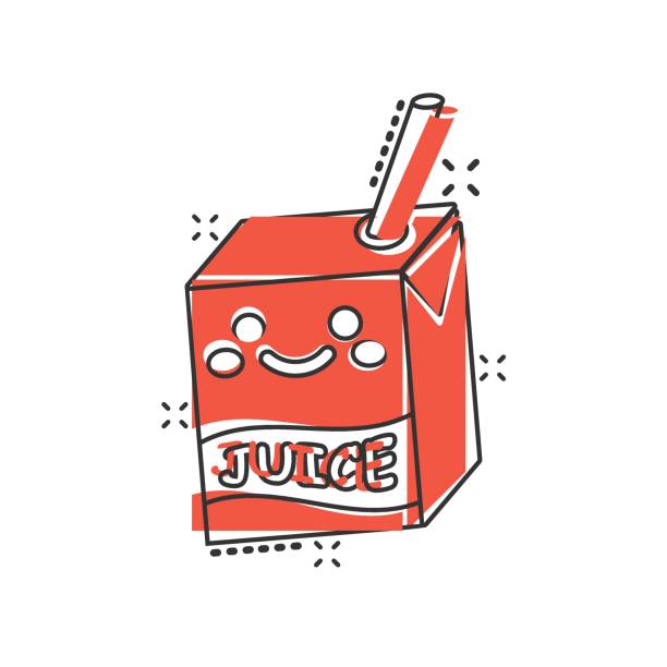 Juice Carton Illustrations, Royalty-Free Vector Graphics & Clip Art - iStock