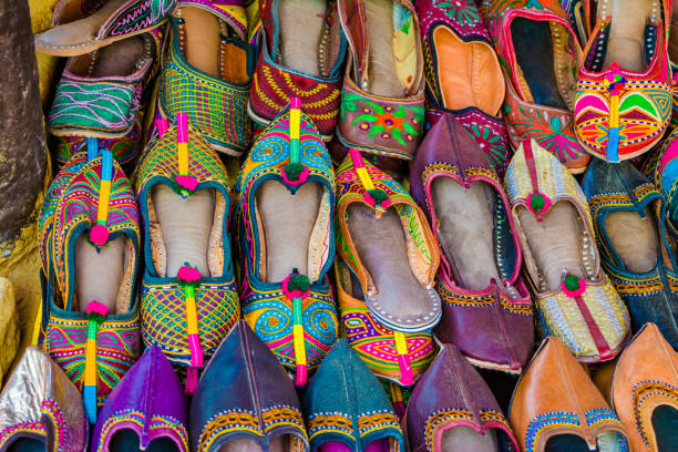 istock Handmade Punjabi Jutti 1219853478