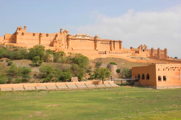 istock Ancient Amer Fort In Jaipur In Rajashtan, India 1219854148