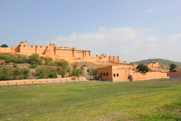 istock Ancient Amer Fort In Jaipur In Rajashtan, India 1219854431