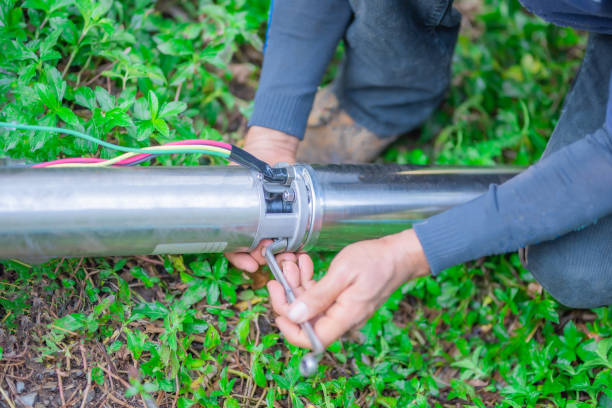 istock Repair groundwater pipes. 1219856548