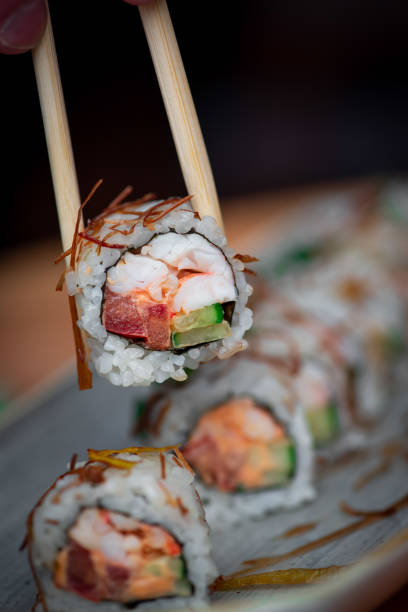 istock Sushi, nigiri, sashimi and maki. 1219856668