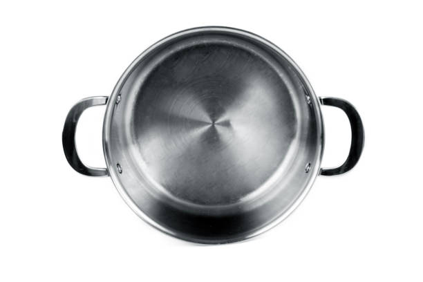 istock metal pan isolated on white background 1219863295
