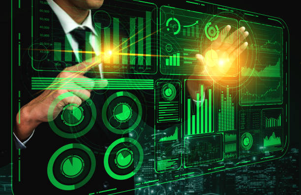 istock Big Data Technology for Business Finance Concept. 1219864362