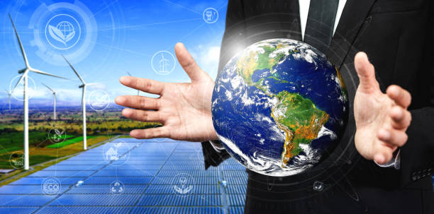 istock Concept of sustainability by alternative energy. 1219864556