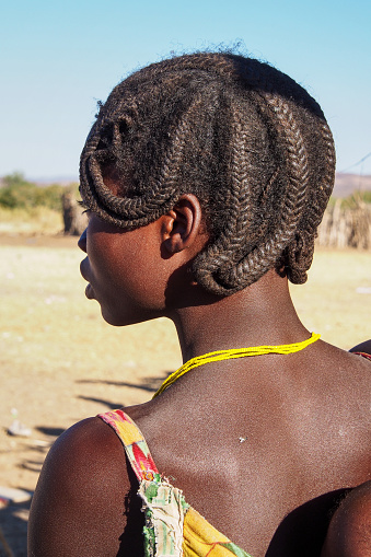 Opuwo Namibia Himba Woman With The Typical Necklace And Hairstyle In Himba Tribe Village Stock Photo - Download Image Now - iStock Opuwo Namibia Himba Woman With The Typical Necklace And Hairstyle In Himba Tribe Village Stock Photo - Download Image Now - iStock