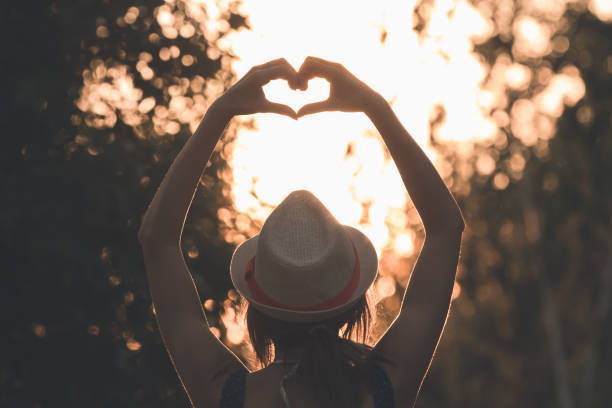 istock Heart shape universal sign for love and romance. 1219870161
