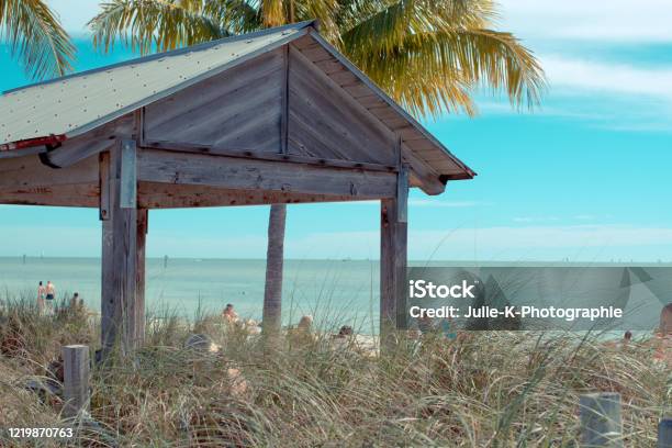 Key West La Cabane 2 Stock Photo - Download Image Now - Beach, Famous Place, Florida - US State