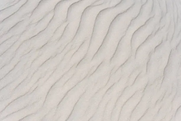 Germany, sand structure on the beach.