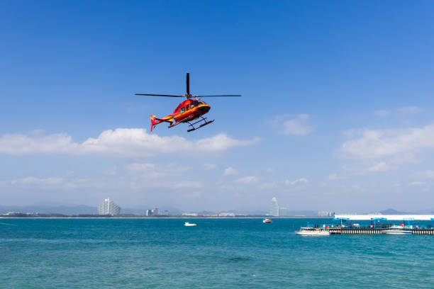 istock Rescue plane on the sea 1219875005
