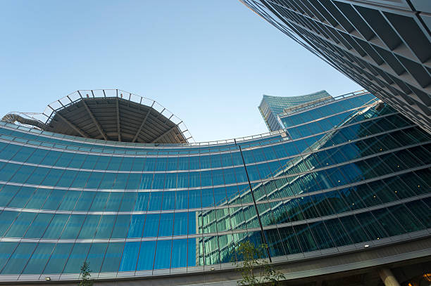 istock Modern office buildings in Milan (Lombardy Italy) 121987994