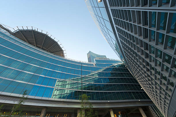 istock Modern office buildings in Milan (Lombardy Italy) 121988011