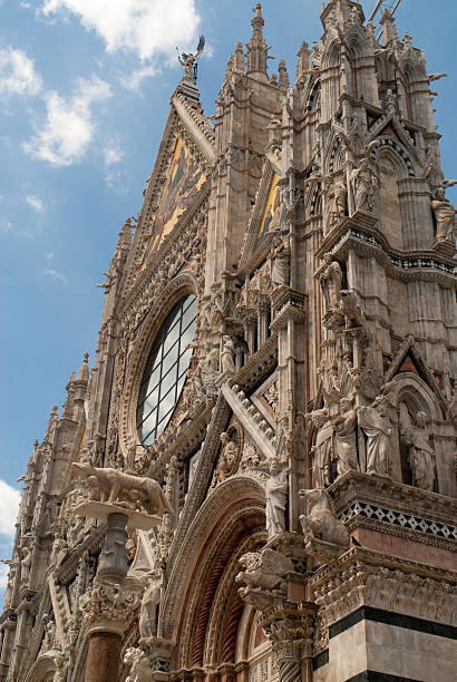 istock Siena (Tuscany, Italy) - Cathedral exterior 121988223