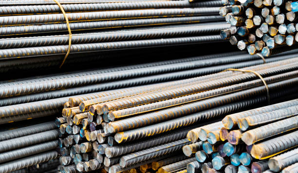 istock A pile of steel bars 1219883357
