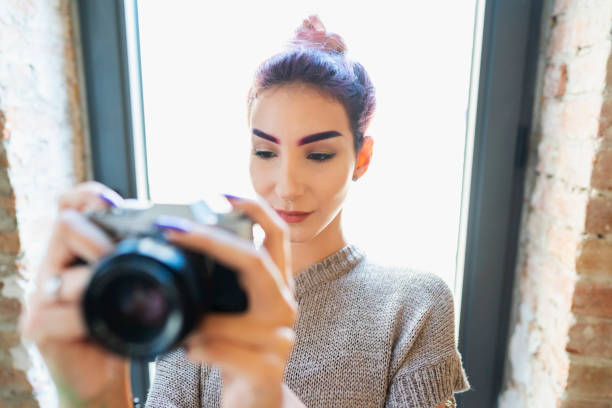 istock Things seem different trough the Camera lens 1219890296