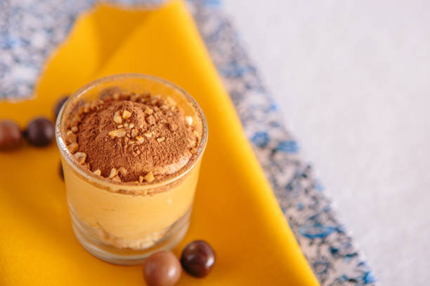 istock Cappuccino made with coffee cream. 1219895811