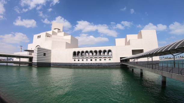 museu islâmico de doha - museum of islamic art doha - fotografias e filmes do acervo