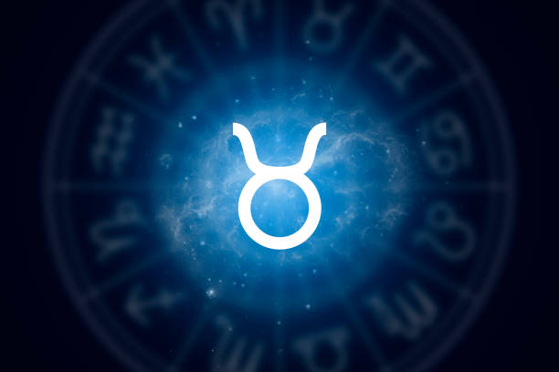 Zodiac sign Taurus on a background of the starry sky. Illustration for horoscope Zodiac sign Taurus on a background of the starry sky. Illustration for horoscope. taurus photos stock pictures, royalty-free photos & images