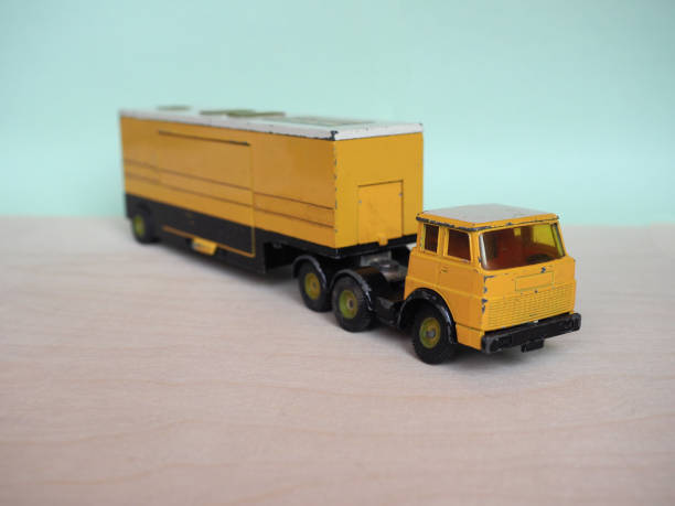 istock yellow toy lorry 1219900644
