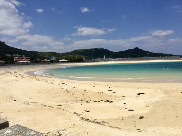 istock Azama beach coastline in Okinawa 1219909846