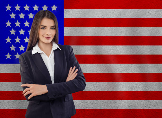 istock Young woman ready for business or learn language 1219910593