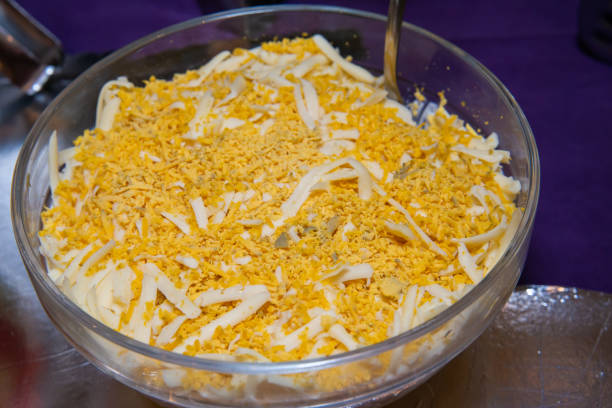 istock Delicious Mimosa salad in bowl 1219913519