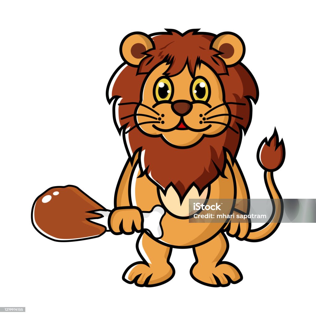 Lion King Of The Forest Stock Illustration - Download Image Now - Africa,  Animal, Animal Wildlife - iStock