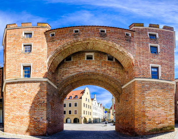 istock historic facades in Landshut - bavaria 1219914231